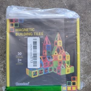 Coodoo 30 Peice Magnetic Building Tiles